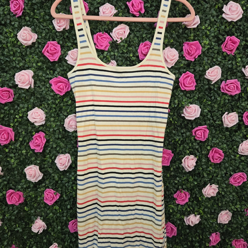 Billabong Multicolor Striped Mini Dress